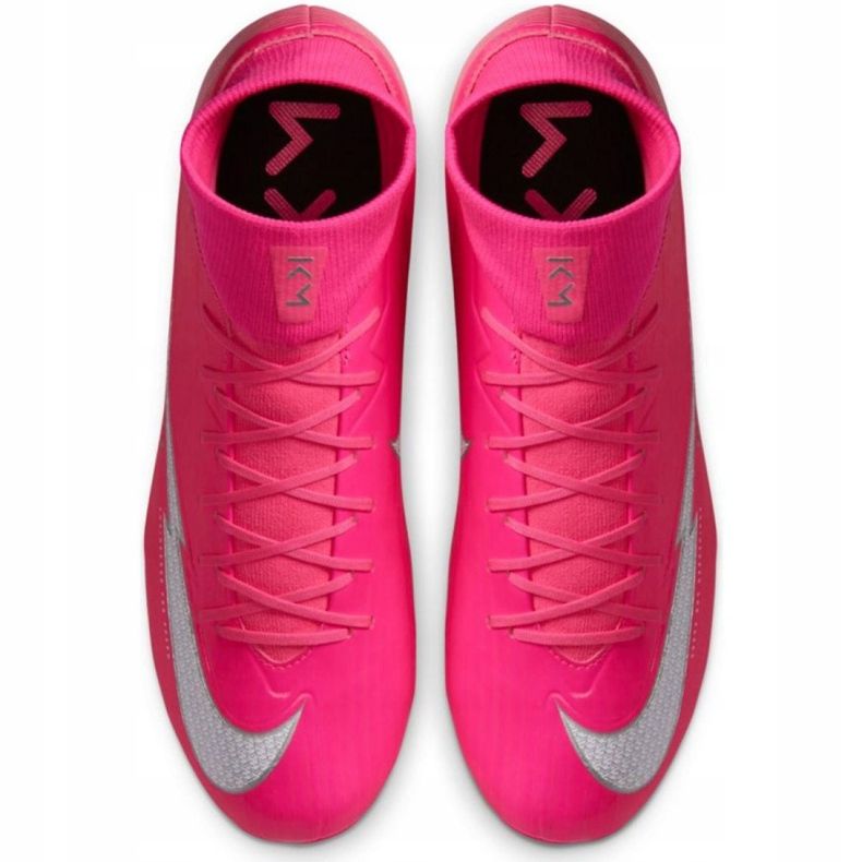 Pantofi de fotbal Nike Mercurial Superfly 7 Academy Mbappé Rosa Mg M DB5611 611 multicolor roz 2