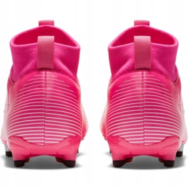 Pantofi de fotbal Nike Mercurial Superfly 7 Academy Mg Jr DB5609 611 multicolor roz 7
