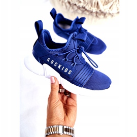 Navy B012310074 Pantofi pentru copii sportivi albastru 2