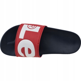 Sandală Levi's Batwing Slide 231548-794-87 alb roșu albastru marin 2