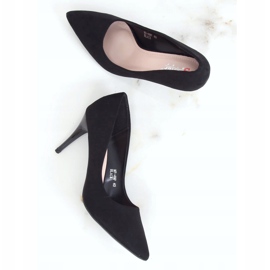 Pompele pe un toc confortabil negru NF-49P Negru 1