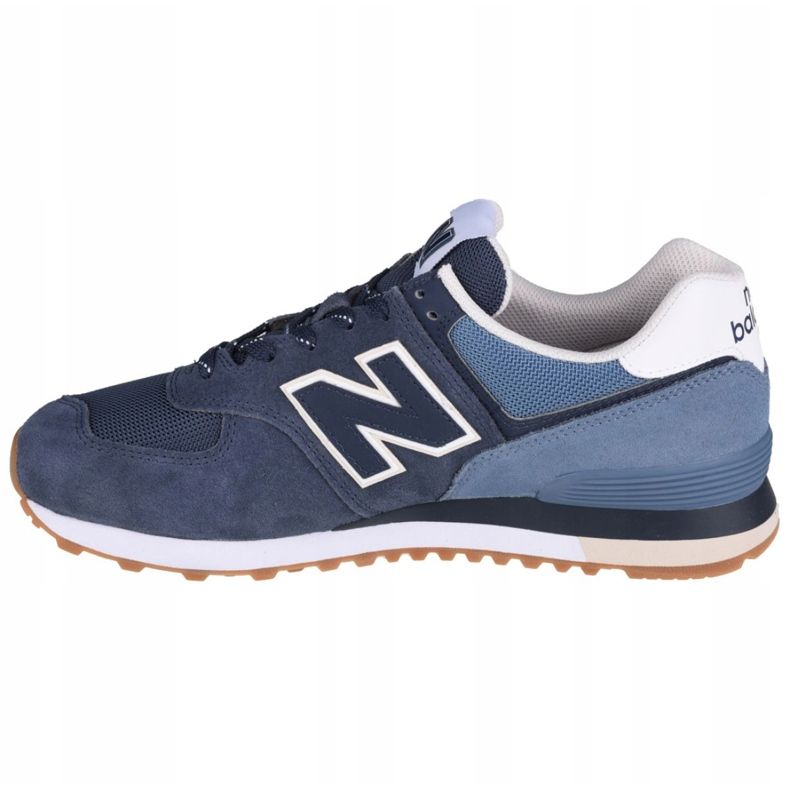 Pantofi New Balance U ML574GRE alb albastru marin albastru 1