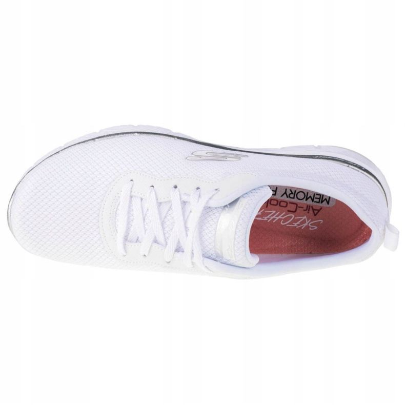 Skechers Flex Appeal 3.0 W 13070-WSL alb argint 2