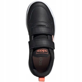 Pantofi copii Adidas Tensaur C negru și portocaliu EF1099 portocale 1