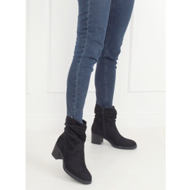 Cizme negre cu toc înalt 6341 Negru 1 Cizme negre cu toc înalt 6341 Negru 1