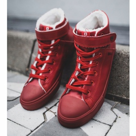 Adidași pentru bărbați Big Star Warmed Red Y174025FW roșu 1