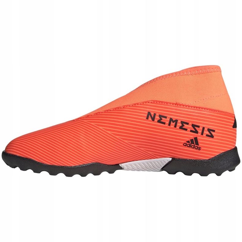 Ghete de fotbal Adidas Nemeziz 19.3 Ll Tf Jr EH0489 multicolor portocale 2