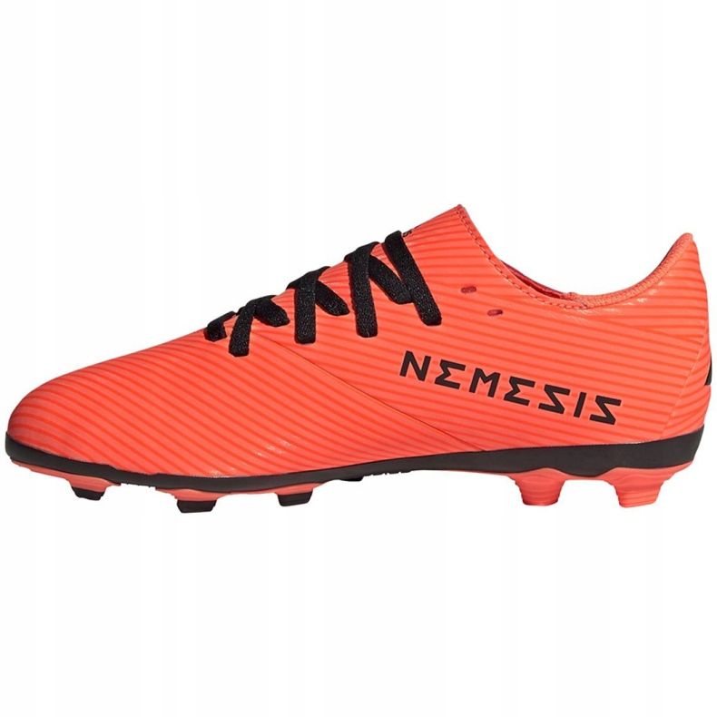 Ghete de fotbal Adidas Nemeziz 19.4 FxG Jr EH0507 multicolor portocale 2