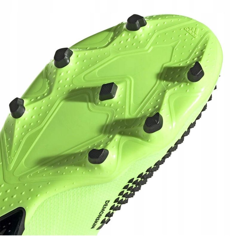 Ghete de fotbal Adidas Predator 20.2 Fg M EH2932 multicolor verde 2