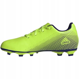 Ghete de fotbal Adidas X Ghosted.4 FxG Jr EG8220 verde verde 2 Ghete de fotbal Adidas X Ghosted.4 FxG Jr EG8220 verde verde 2