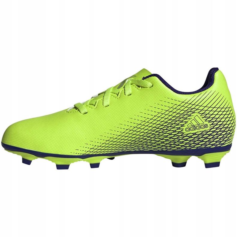 Ghete de fotbal Adidas X Ghosted.4 FxG Jr EG8220 verde verde 2 Ghete de fotbal Adidas X Ghosted.4 FxG Jr EG8220 verde verde 2