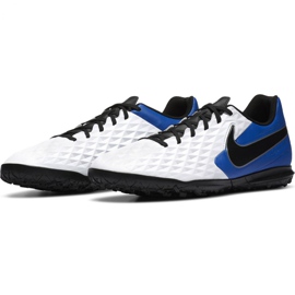 Ghete de fotbal Nike Tiempo Legend 8 Club Tf M AT6109 104 negru, albastru, alb alb 1 Ghete de fotbal Nike Tiempo Legend 8 Club Tf M AT6109 104 negru, albastru, alb alb 1