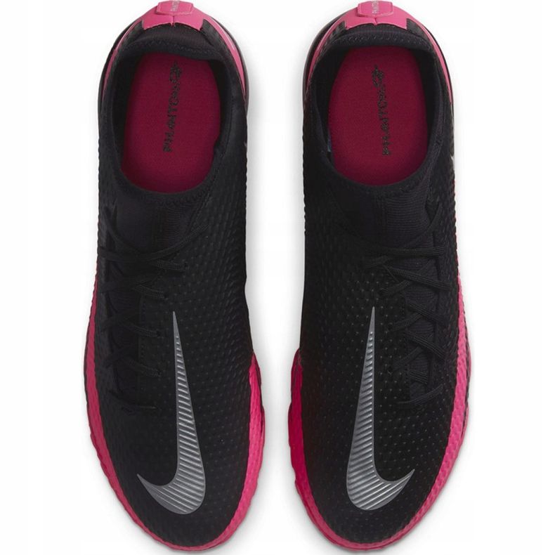 Pantofi de fotbal Nike Phantom Gt Academy Df Tf M CW6666 006 roz, negru negru 1