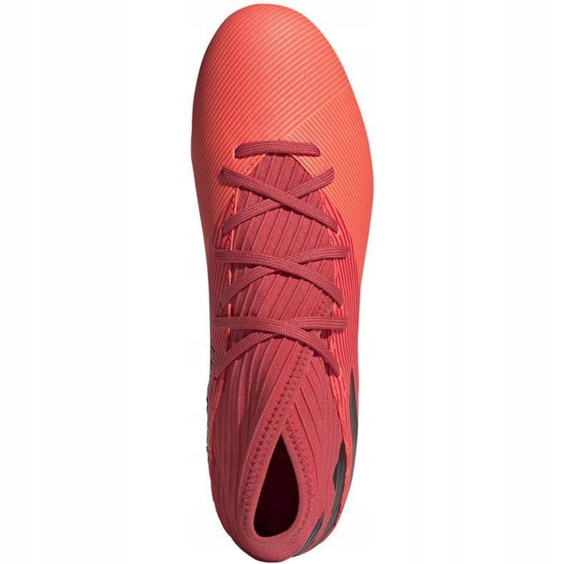 Ghete de fotbal Adidas Nemeziz 19.3 Fg M EH0300 multicolor portocale 1