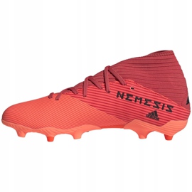 Ghete de fotbal Adidas Nemeziz 19.3 Fg M EH0300 multicolor portocale 2