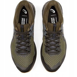 Pantofi de alergare pentru bărbați Asics Gel Sonoma 4 negru-măslin 1011A177 300 multicolor verde 1