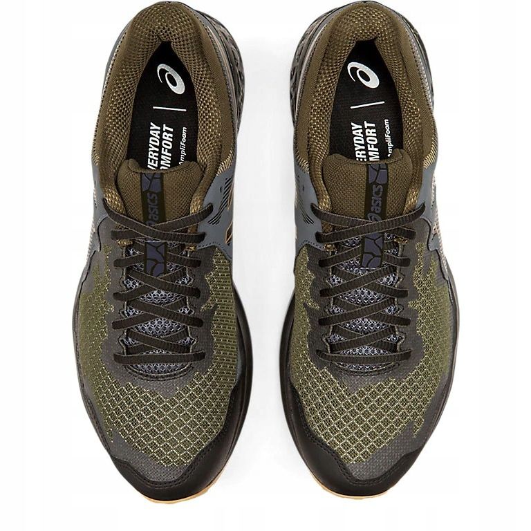 Pantofi de alergare pentru bărbați Asics Gel Sonoma 4 negru-măslin 1011A177 300 multicolor verde 1