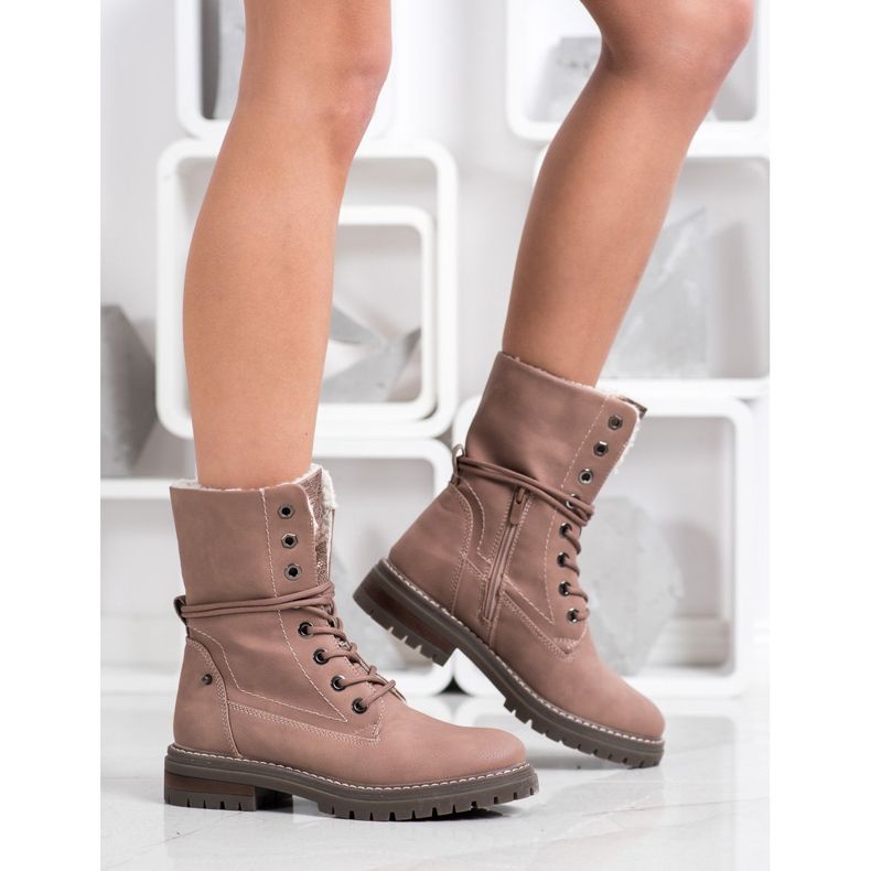 Super Mode Trappers înalți roz 1