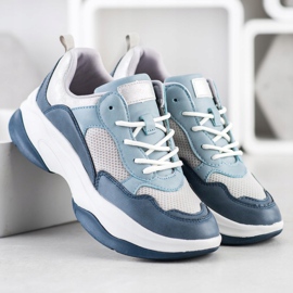 Kylie Adidași albastru la modă 4