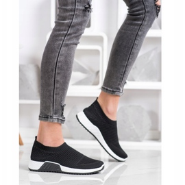 Goodin Sliponi negri sportivi negru 2 Goodin Sliponi negri sportivi negru 2