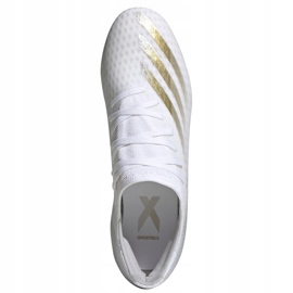 Ghete de fotbal Adidas X GHOSTED.3 Fg EG8193 alb 1