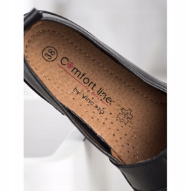 Slipon din piele VINCEZA negru 1