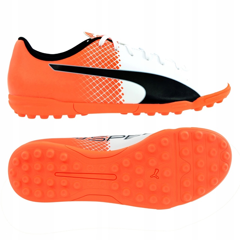 Ghete de fotbal Puma Evo Speed ​​5.5 Tt 103591 05 portocale 1