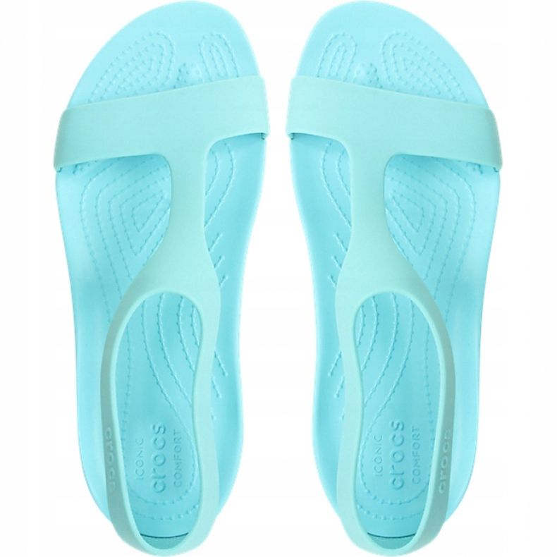 Sandale Crocs pentru femei Serena Sandal W mint 205469 40M verde 1