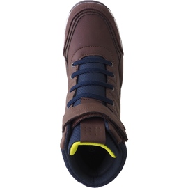 Pantofi pentru copii Kappa Lithium T, maro și bleumarin 260732T 5067 1