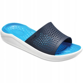 Crocs Literide Slide bleumarin-alb 205 183 462 albastru marin 2