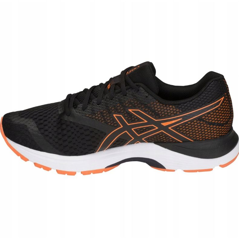 Pantofi Asics Gel-Pulse 10 M 1011A007-001 negru portocale 1