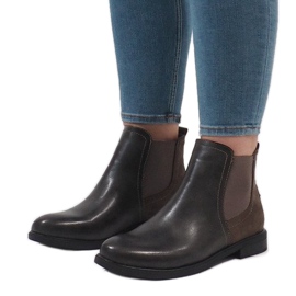 Cizme cu izolație gri 6591 2 Cizme cu izolație gri 6591 2