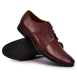 Bednarek Polish Shoes Încălțăminte din piele pentru bărbați Bednarek Brown maro 1