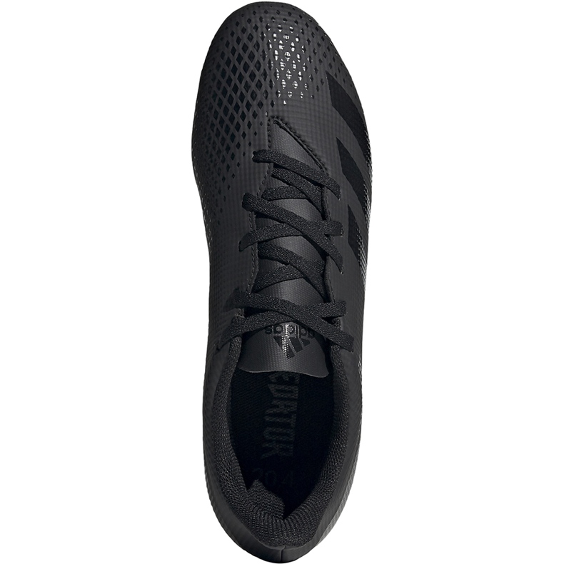 Ghete de fotbal Adidas Predator 20.4 FxG EF1649 negru negru 1