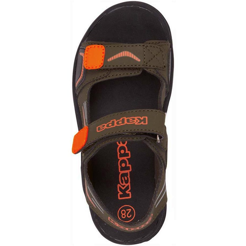Kappa Pure K Footwear Sandale pentru copii verde-portocaliu 260594K 3144 portocale 1
