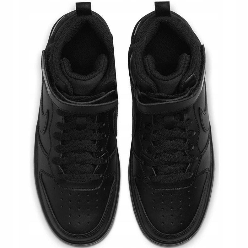 Pantofi pentru copii Nike Court Borough Mid 2 negru CD7782 001 1