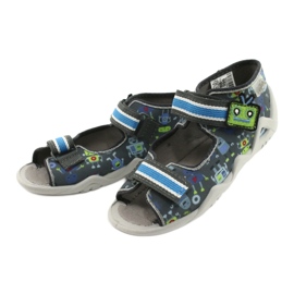 Încălțăminte pentru copii Befado 250P098 albastru gri multicolor verde 4