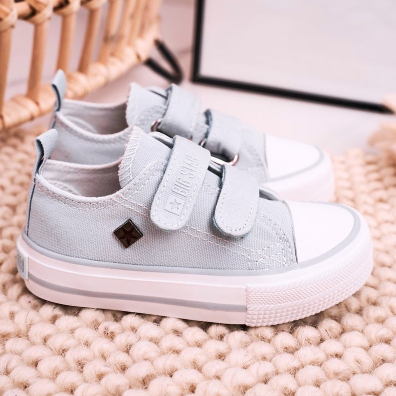 Adidași mici pentru copii cu velcro Big Star HH374100 Albastru 2