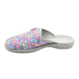 Pantofi pentru copii Befado colorate 707Y410 argint multicolor 2