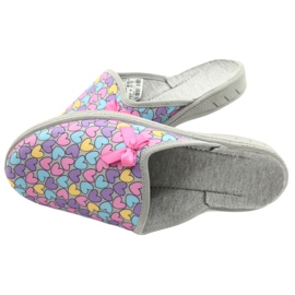 Pantofi pentru copii Befado colorate 707Y410 argint multicolor 5