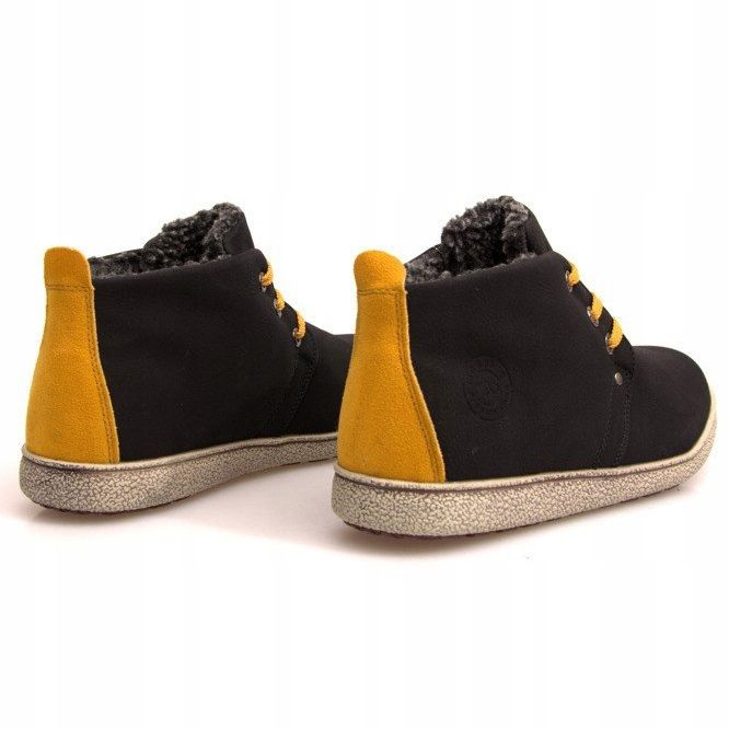 Adidași cu izolație înaltă 3021 Negru 1