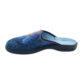 Pantofi pentru copii Befado colorate 707Y412 albastru multicolor 2