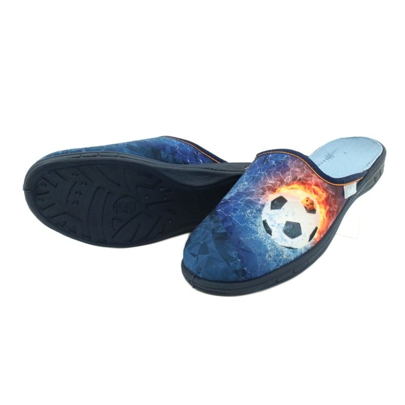 Pantofi pentru copii Befado colorate 707Y412 albastru multicolor 4