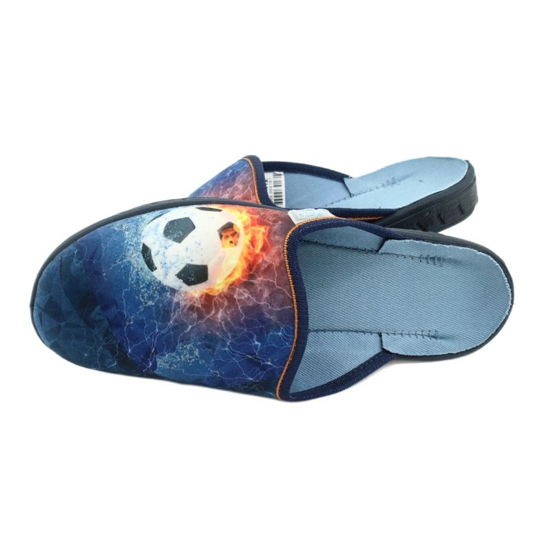 Pantofi pentru copii Befado colorate 707Y412 albastru multicolor 5