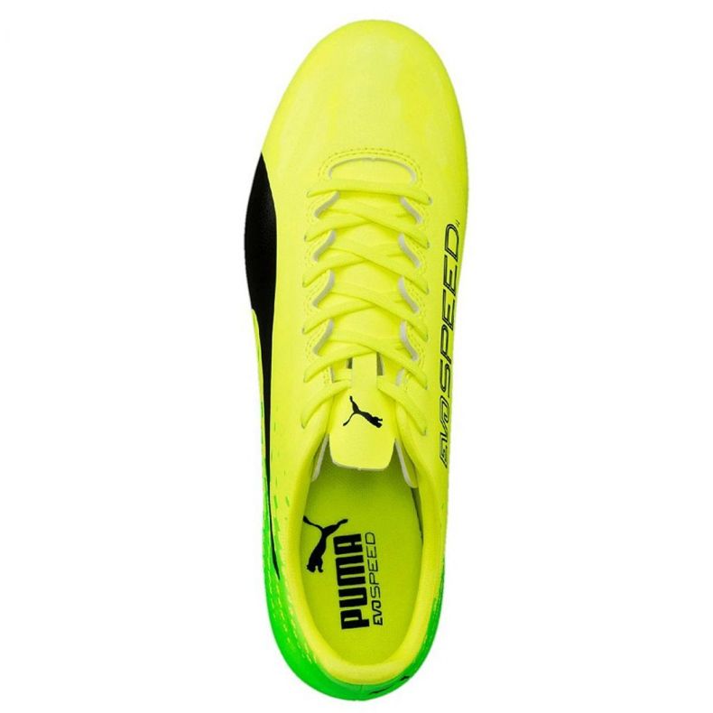 Ghete de fotbal Puma Evo Speed ​​17.4 Fg M 104017 01 verde 1