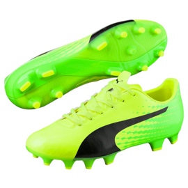 Ghete de fotbal Puma Evo Speed ​​17.4 Fg M 104017 01 verde 3