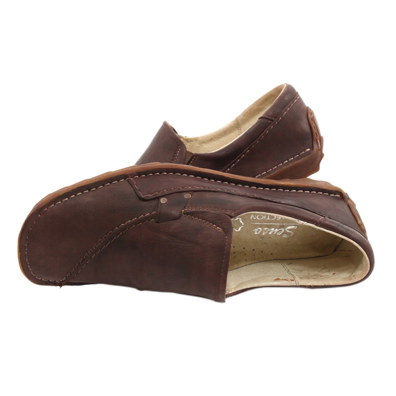 Pantofi de dama din piele Senso 371 maro 4 Pantofi de dama din piele Senso 371 maro 4