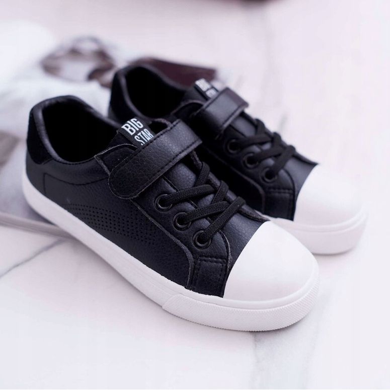 Adidași pentru copii cu velcro Big Star DD374108 negru ['negru'] 2