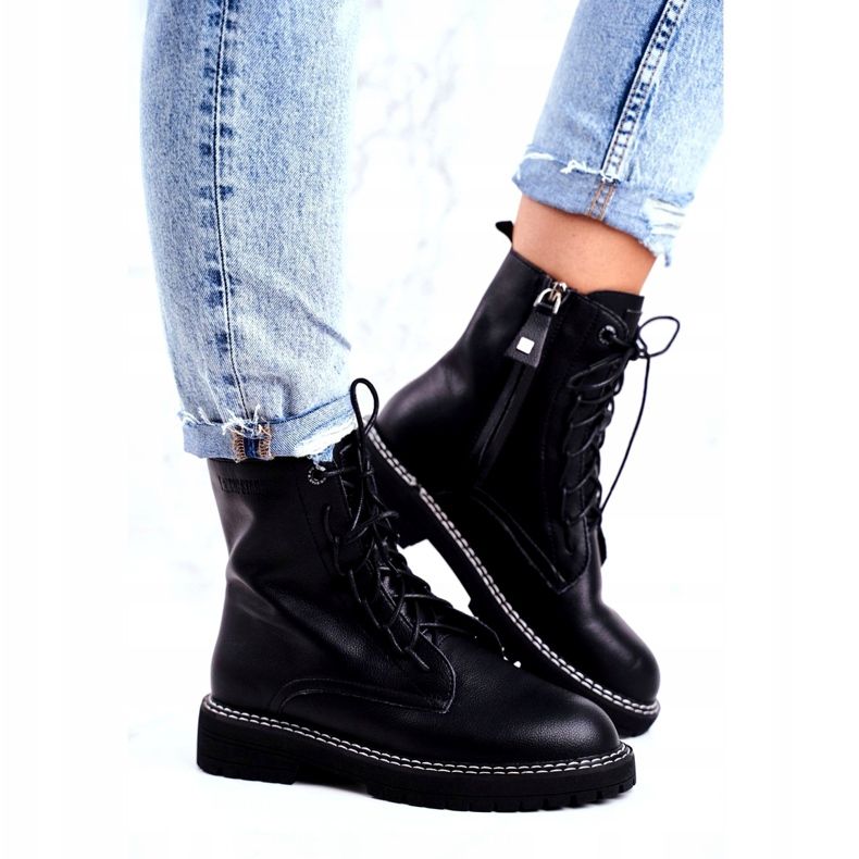 Cizme de damă Big Star Black GG274596 negru 1