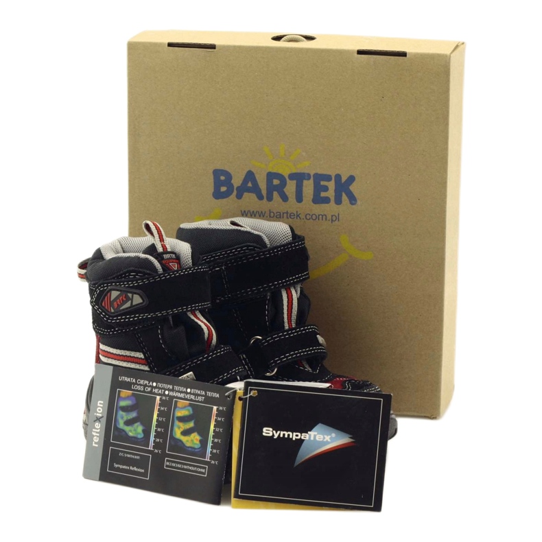 Cărți cu membrană 11931 Bartek negru/roșu 4